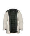 Jack Wolfskin W FLOWLINE 3IN1 JACKET W pale sand XL - PeakStyle