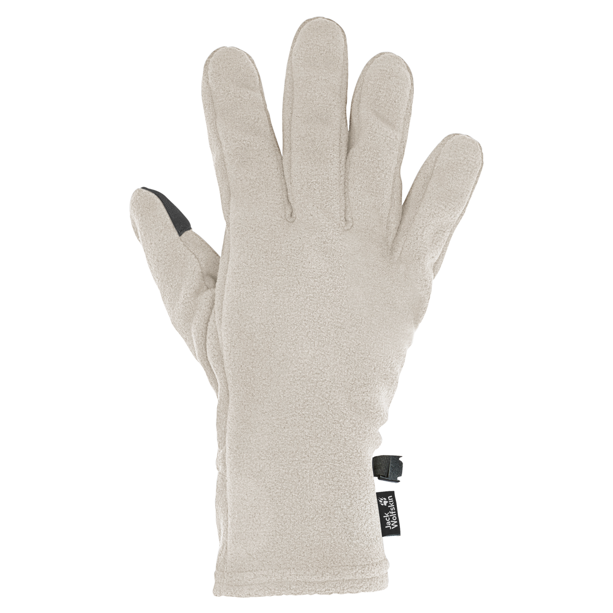Jack Wolfskin REAL STUFF GLOVE Pale Sand – Frontansicht