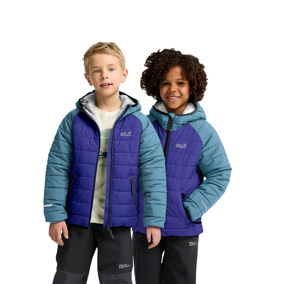 Jack Wolfskin ZENON JKT KIDS – Glow Ink