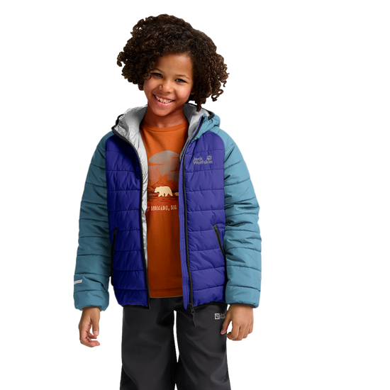 Jack Wolfskin ZENON JKT KIDS – Glow Ink