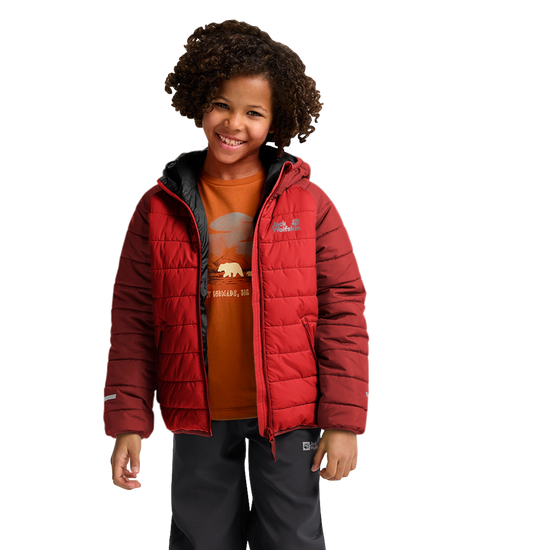 Jack Wolfskin ZENON JKT KIDS – Siren Red