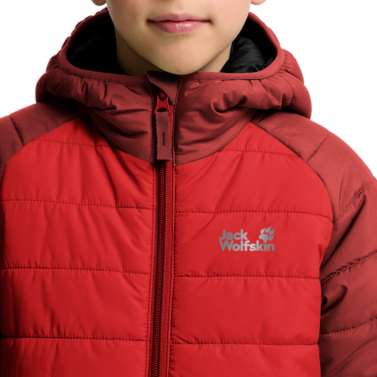 Jack Wolfskin ZENON JKT KIDS – Siren Red