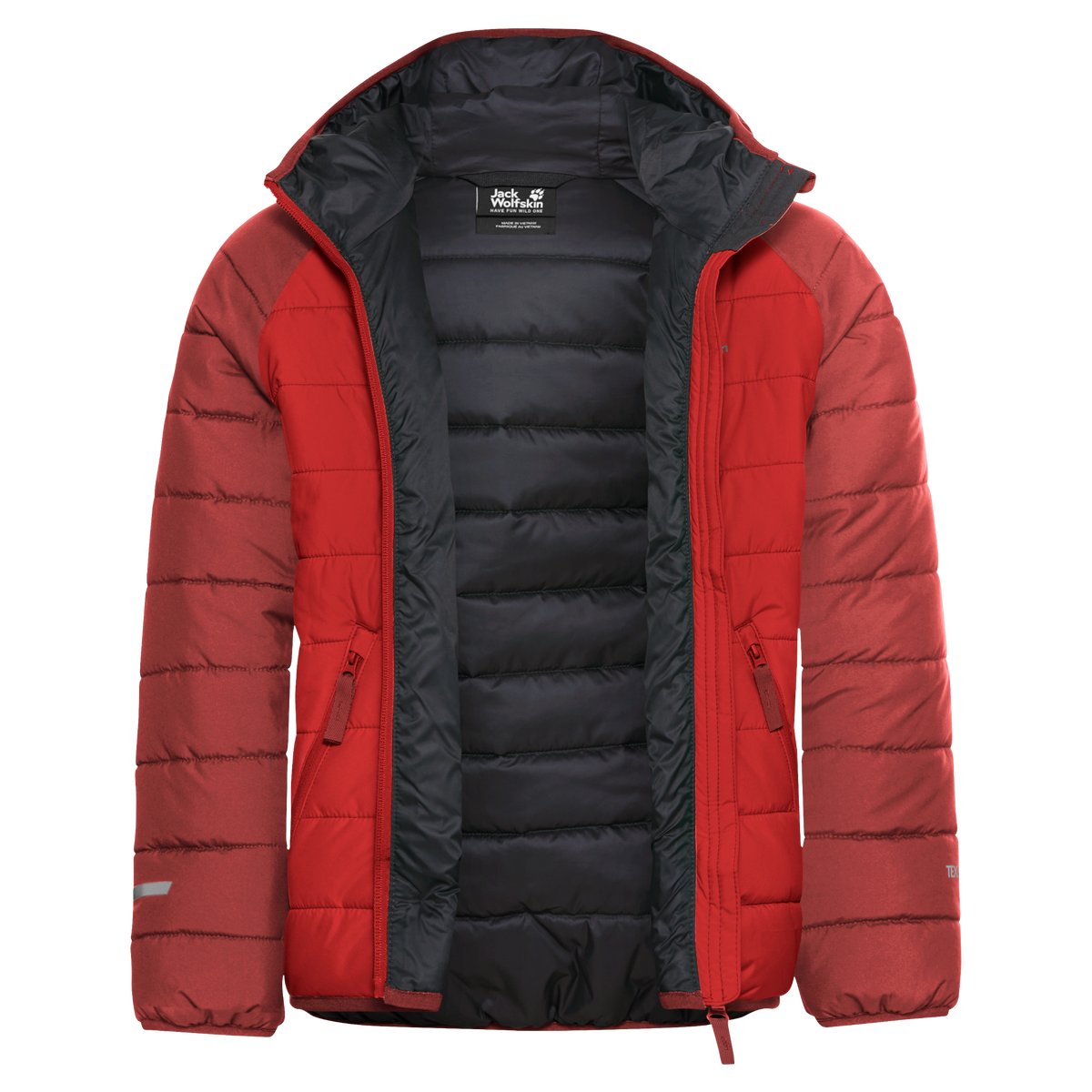 Jack Wolfskin ZENON JKT KIDS – Siren Red