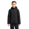 Jack Wolfskin GO GLOW JKT K Kinder Winterjacke Black – Detailansicht