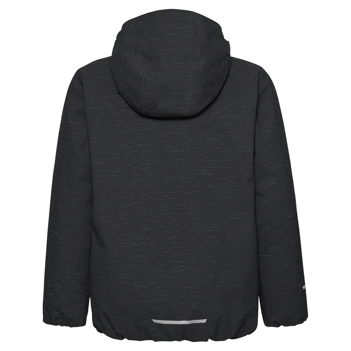 Jack Wolfskin GO GLOW JKT K Kinder Winterjacke Black – Packshot Seitenansicht