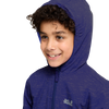 Jack Wolfskin GO GLOW JKT K Kinder Winterjacke Glow Ink – Detailansicht