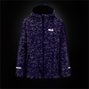 Jack Wolfskin GO GLOW JKT K Kinder Winterjacke Glow Ink – Packshot Innenansicht