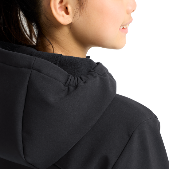 Jack Wolfskin FOURWINDS COAT K – Black – Produktdetail
