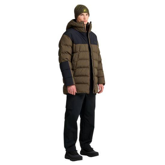 Jack Wolfskin BADGE PAW BEANIE Obsidian Moss Studioansicht 2