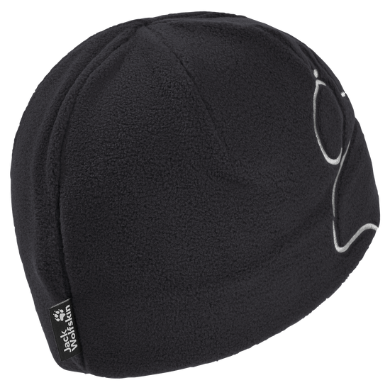 Jack Wolfskin VERTIGO PAW BEANIE K Black Back Packshot