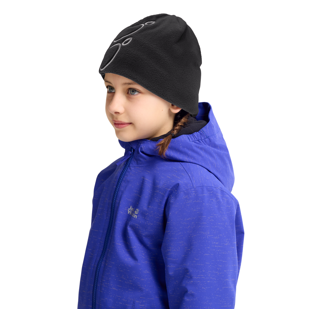 Jack Wolfskin VERTIGO PAW BEANIE K Black Studio 3