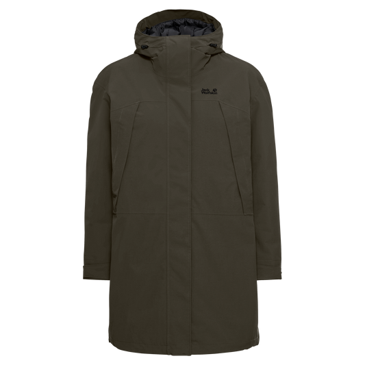 Jack Wolfskin ICE FLARE PARKA W – Obsidian Moss – 9-a100