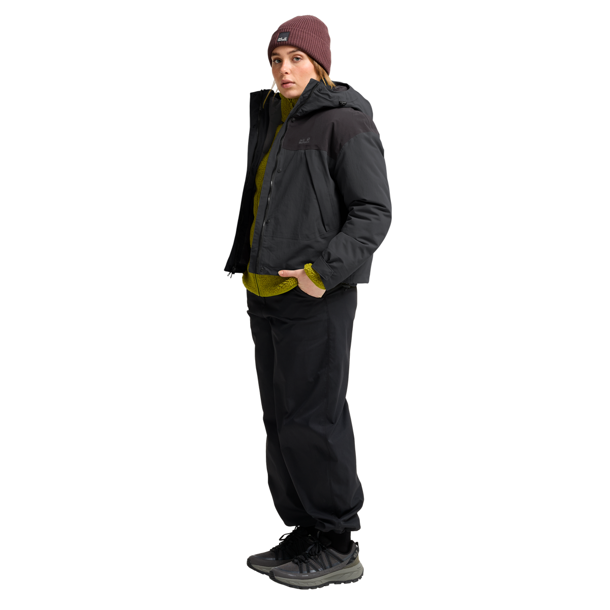 Jack Wolfskin ICE FLARE Isolationsjacke Damen – Phantom – 3-ma110