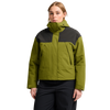 Jack Wolfskin ICE FLARE Isolationsjacke Damen – Khaki Green – 1-ma100
