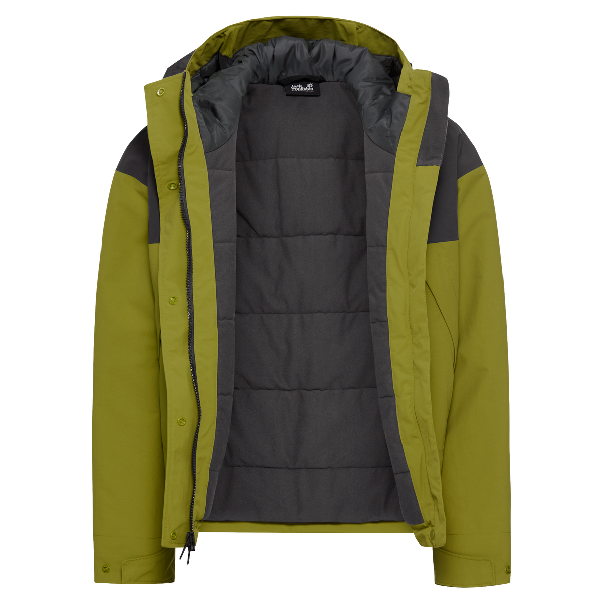 Jack Wolfskin ICE FLARE Isolationsjacke Damen – Khaki Green – 9-a105