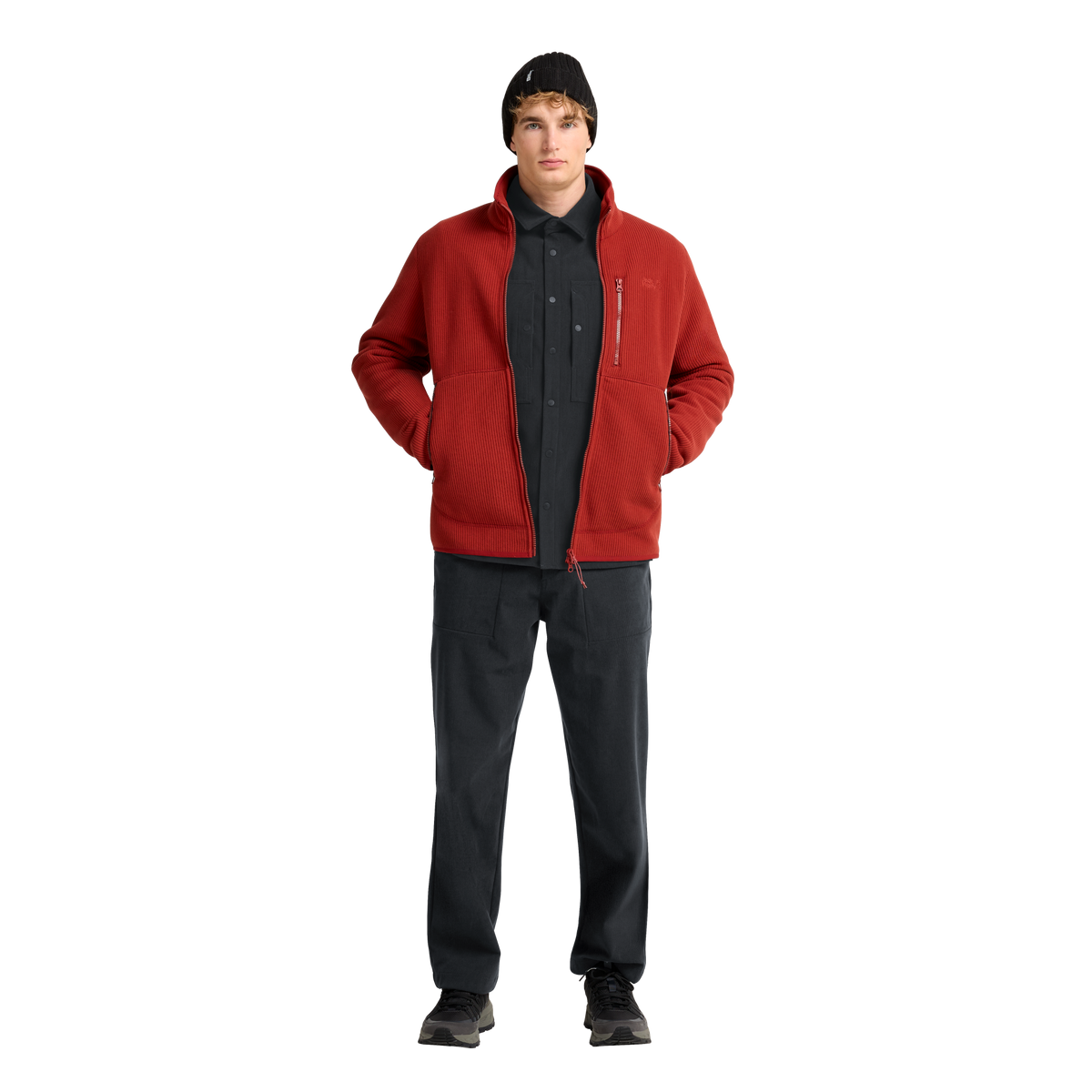 Jack Wolfskin SENSORA SHIRT M Langarmhemd Herren Phantom – Ansicht 7