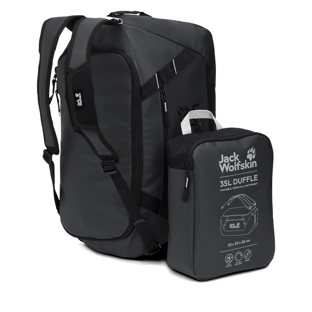 Jack Wolfskin TECTON DUFFLE 35 Phantom 9-e350