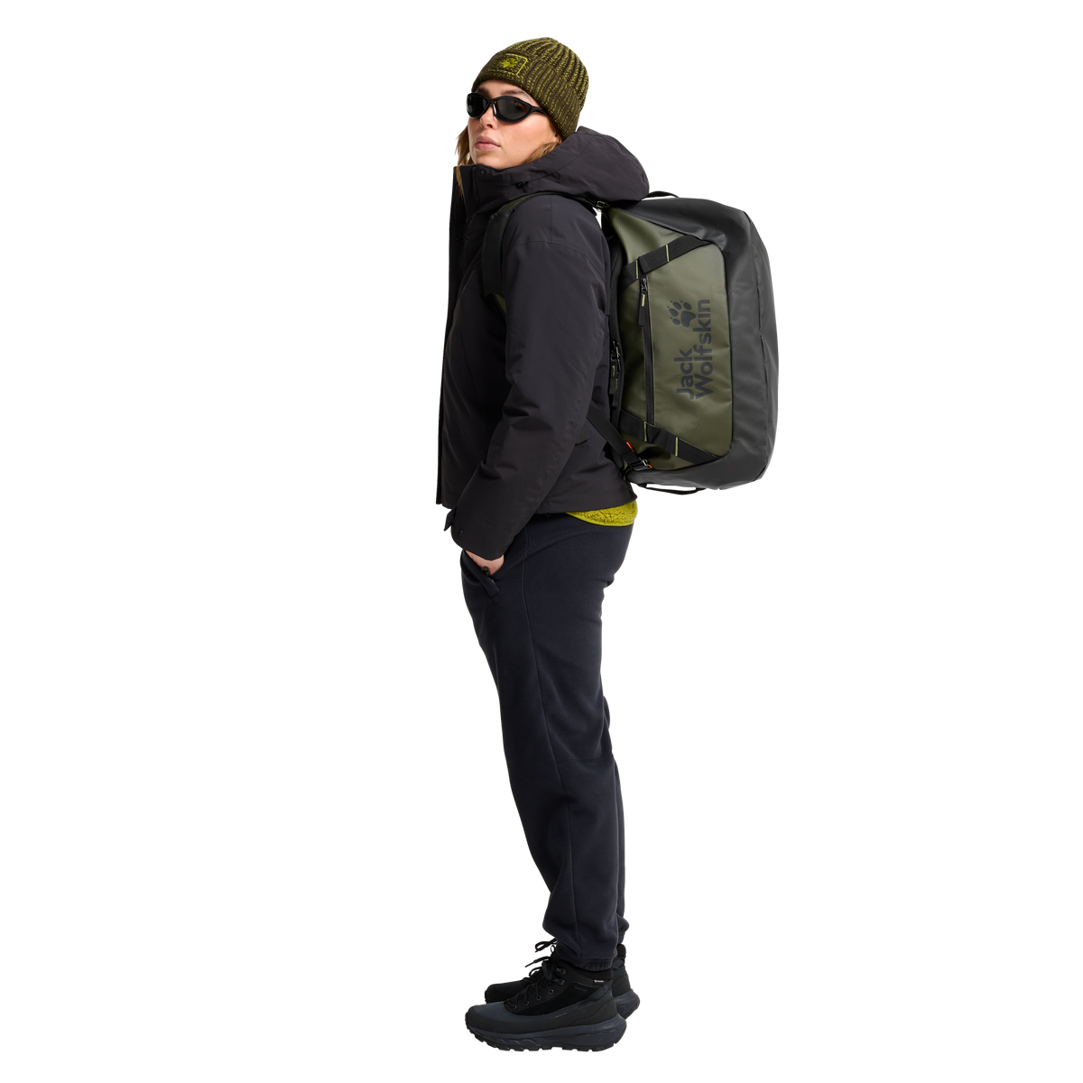 Jack Wolfskin TECTON DUFFLE 35 Rich Olive 3-me120