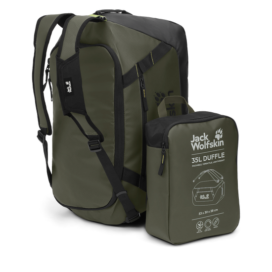 Jack Wolfskin TECTON DUFFLE 35 Rich Olive 9-e350