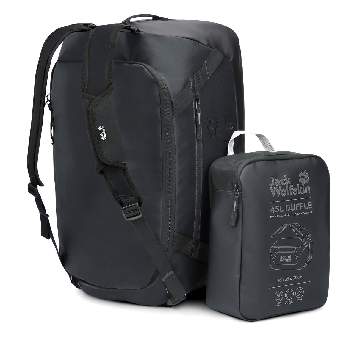 Jack Wolfskin TECTON DUFFLE 45 Phantom 9-e350