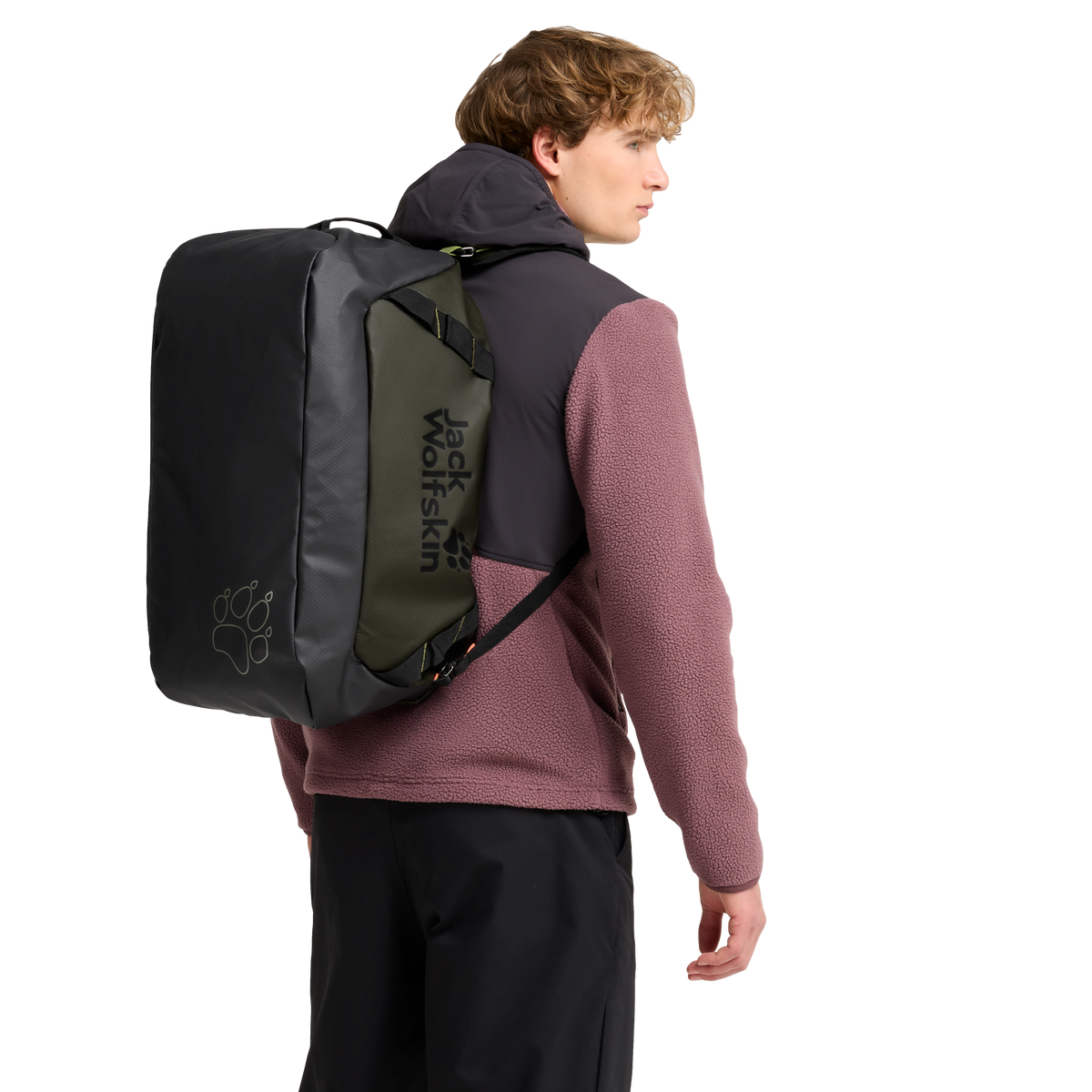 Jack Wolfskin TECTON DUFFLE 45 Rich Olive 2-me100