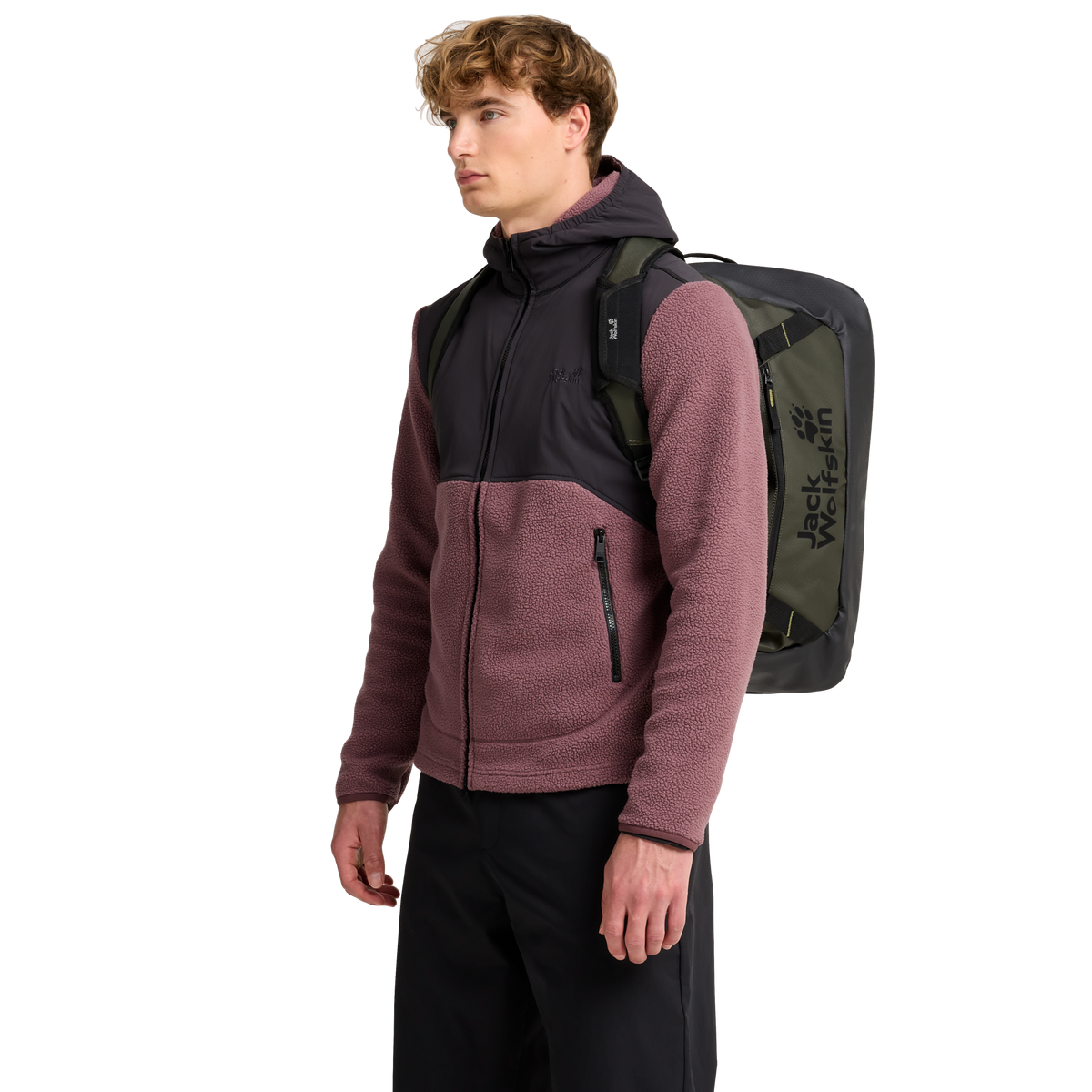 Jack Wolfskin TECTON DUFFLE 45 Rich Olive 2-me110