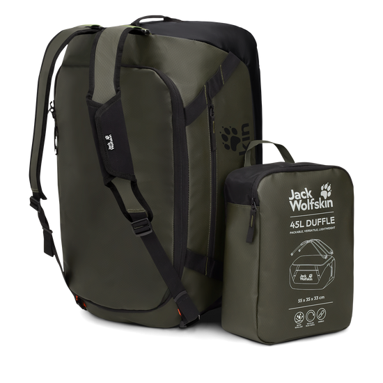 Jack Wolfskin TECTON DUFFLE 45 Rich Olive 9-e350