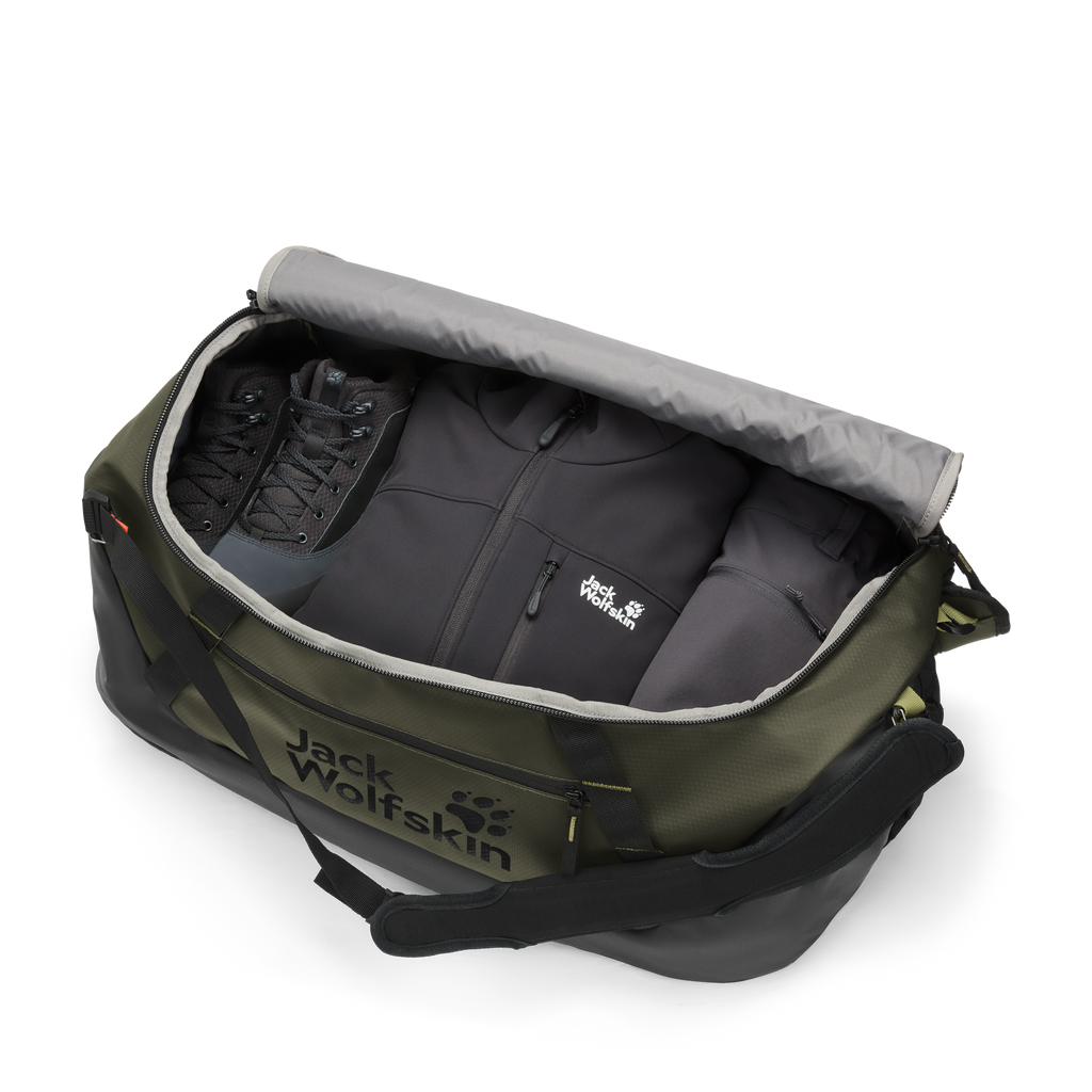 Jack Wolfskin TECTON DUFFLE 65 Rich Olive 9-e140