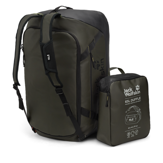 Jack Wolfskin TECTON DUFFLE 65 Rich Olive 9-e350