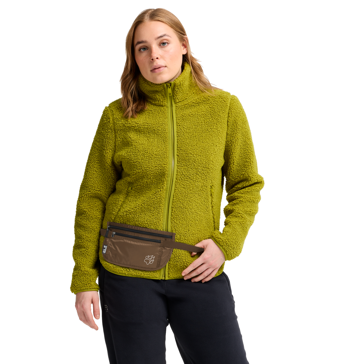 Jack Wolfskin DOCUMENT BELT DE LUXE Bauchtasche Fawn 2-me100