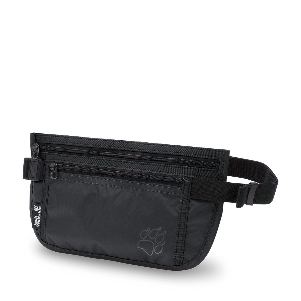 Jack Wolfskin DOCUMENT BELT DE LUXE Bauchtasche Phantom 1-e100