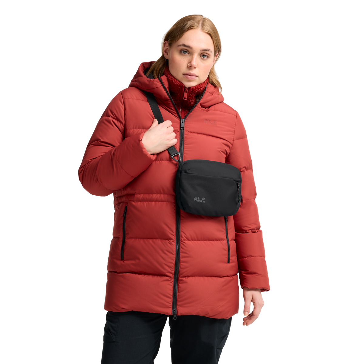 Jack Wolfskin KONYA CONVERTIBLE Unisex Umhängetasche Black 2-me130