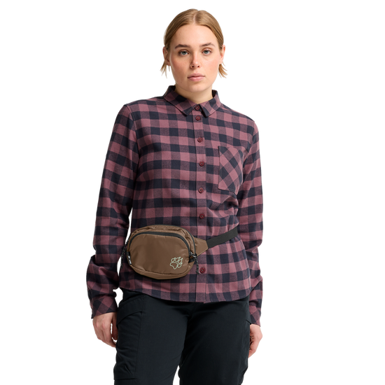 Jack Wolfskin WANDERMOOD HIPBAG Fawn – Studioansicht
