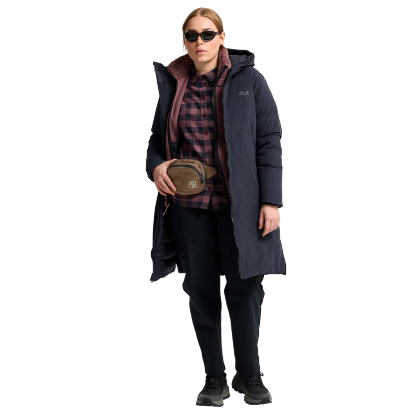 Jack Wolfskin WANDERMOOD HIPBAG Fawn – Studioansicht