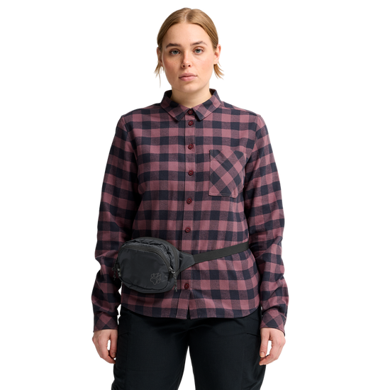 Jack Wolfskin WANDERMOOD HIPBAG Phantom – Studioansicht