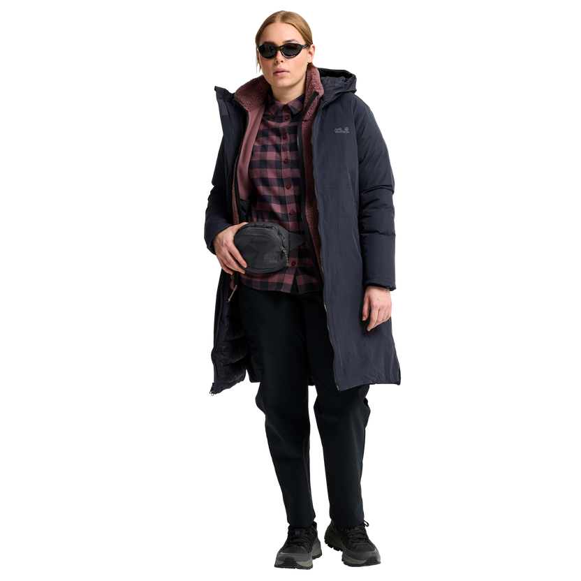 Jack Wolfskin WANDERMOOD HIPBAG Phantom – Studioansicht