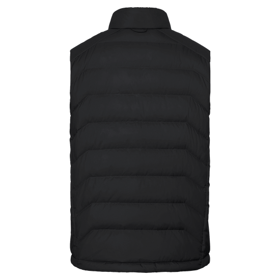Jack Wolfskin WILD PASS DOWN VEST M RDS Herren Daunenweste Black – Packshot Rückansicht