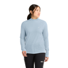 Jack Wolfskin WOOL LS T W Damen Langarmshirt – Crystal Blue – 1-ma100
