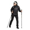 Jack Wolfskin SNOWDRIFT DOWN Damen-Daunenjacke Black – Modelansicht