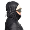 Jack Wolfskin SNOWDRIFT DOWN Damen-Daunenjacke Black – Detailansicht 1