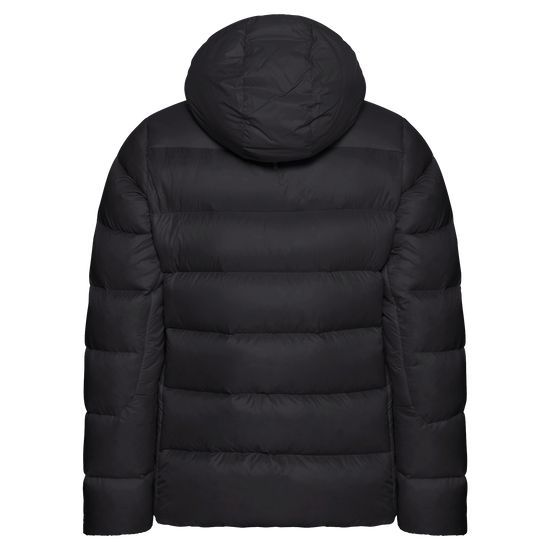 Jack Wolfskin SNOWDRIFT DOWN Damen-Daunenjacke Black – Packshot Seitenansicht