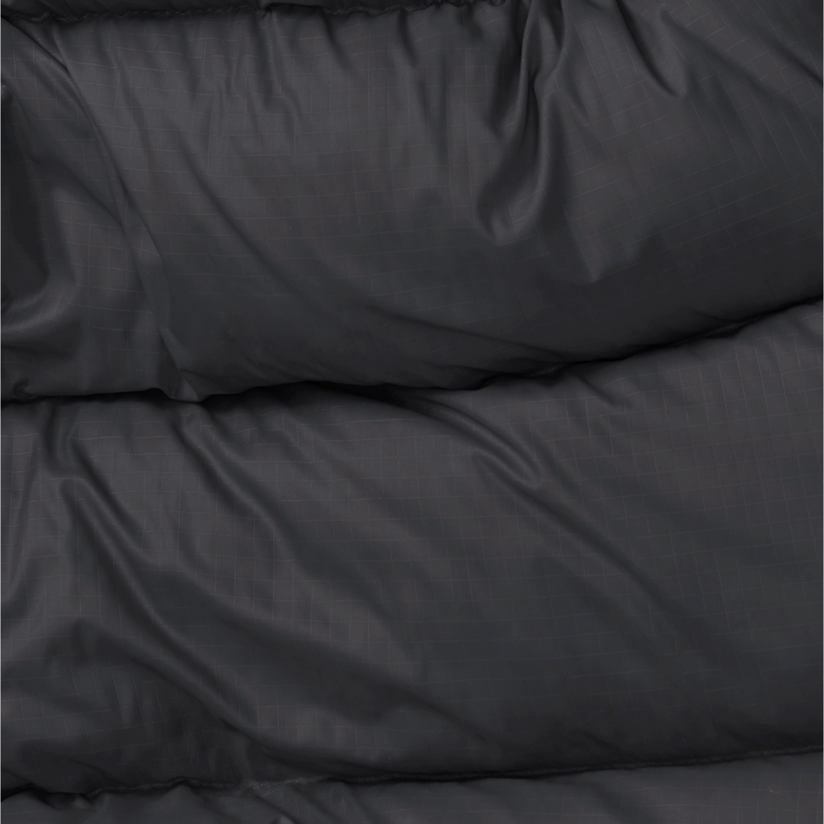 Jack Wolfskin SNOWDRIFT DOWN Damen-Daunenjacke Black – Packshot Kapuzenansicht