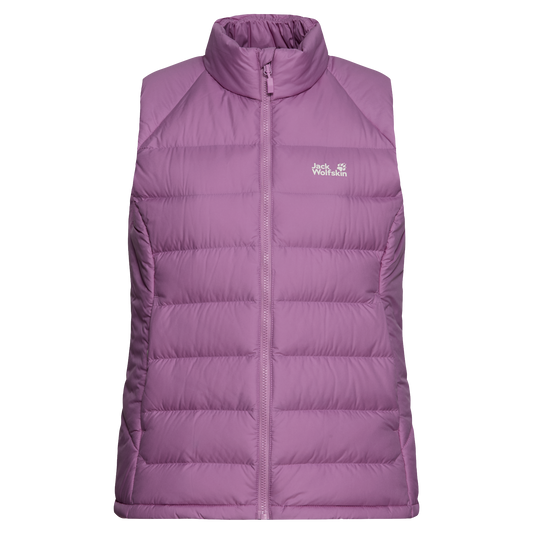 Jack Wolfskin WILD PASS DOWN VEST W RDS Damen Vivid Orchid – Packshot 9-a100