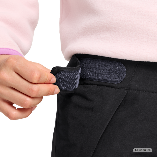 Jack Wolfskin SNOWFLASH PANTS K Kinder Winterhose Black – Detail 4-ma125