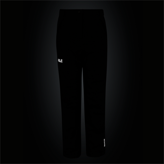 Jack Wolfskin SNOWFLASH PANTS K Kinder Winterhose Black – Packshot Seitenansicht 9-a135