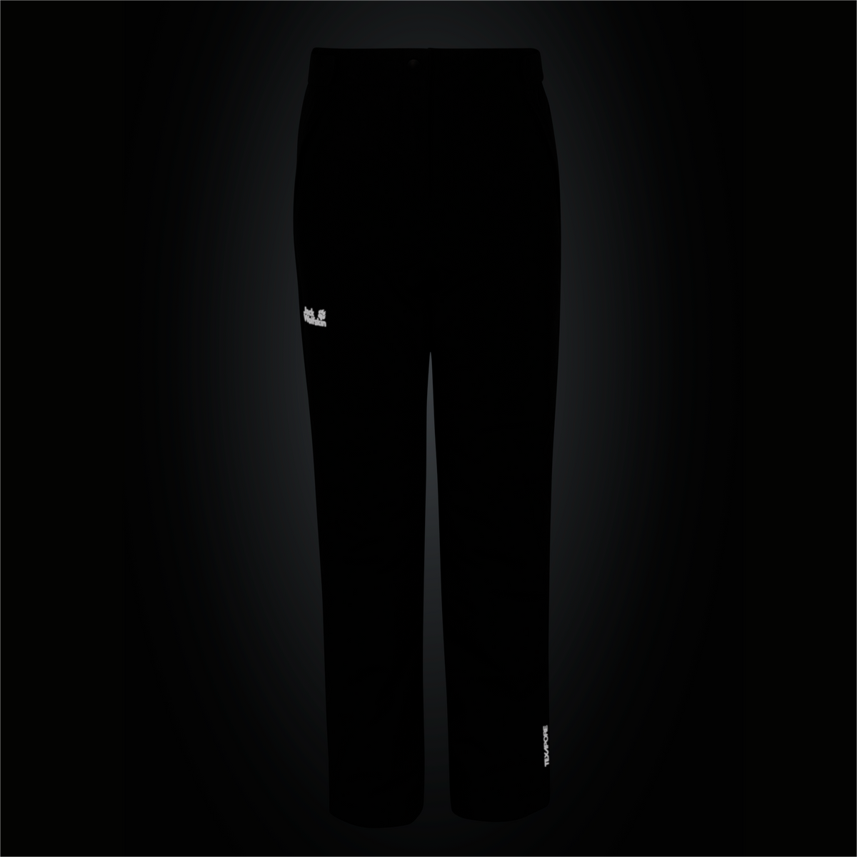 Jack Wolfskin SNOWFLASH PANTS K Kinder Winterhose Black – Packshot Seitenansicht 9-a135