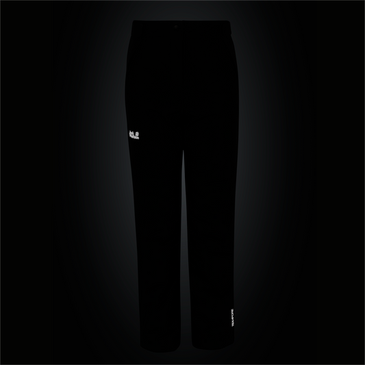 Jack Wolfskin SNOWFLASH PANTS K Kinder Winterhose Black – Packshot Seitenansicht 9-a135
