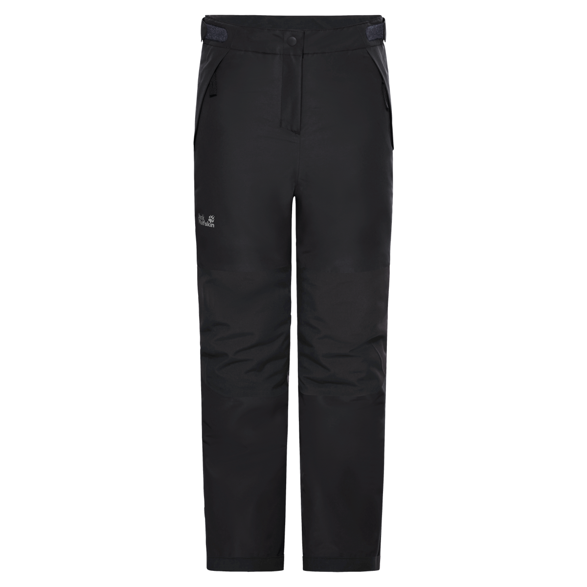 Jack Wolfskin SNOWFLASH PANTS K Kinder Winterhose Black – Packshot Rückansicht 9-a190