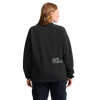 Jack Wolfskin SOLACE CREWNECK Unisex Fleecepullover Black 4-ma133