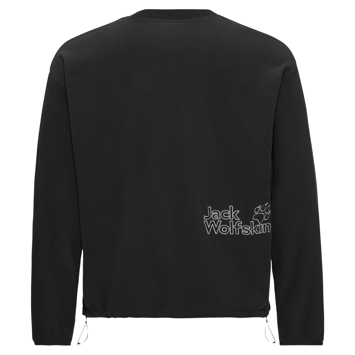 Jack Wolfskin SOLACE CREWNECK Unisex Fleecepullover Black 9-a120